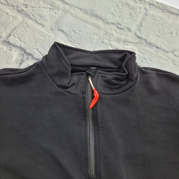 Hot Chillys Salsa Black Performance Jacket Form Fit Chili Pepper Zipper Pull XL - Picture 2 of 4
